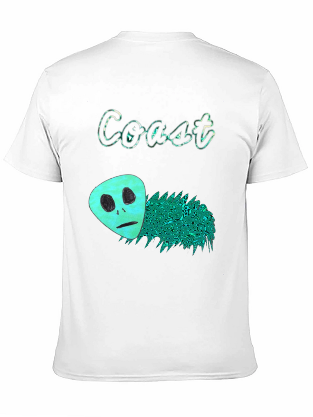 Coast Alien Graphic Black T-Shirt