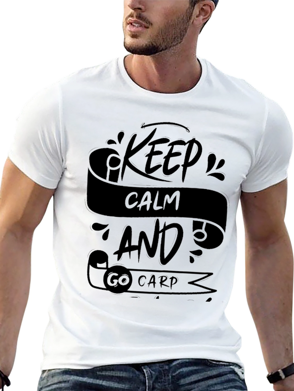Keep Calm and Go Carp Fishing T-Shirt