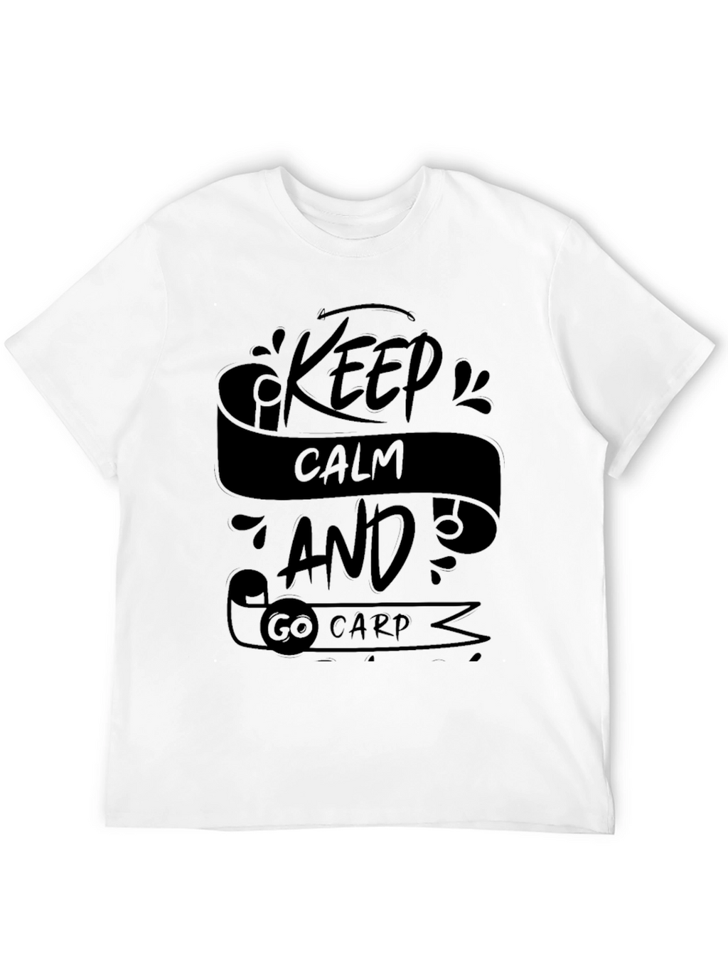 Keep Calm and Go Carp Fishing T-Shirt