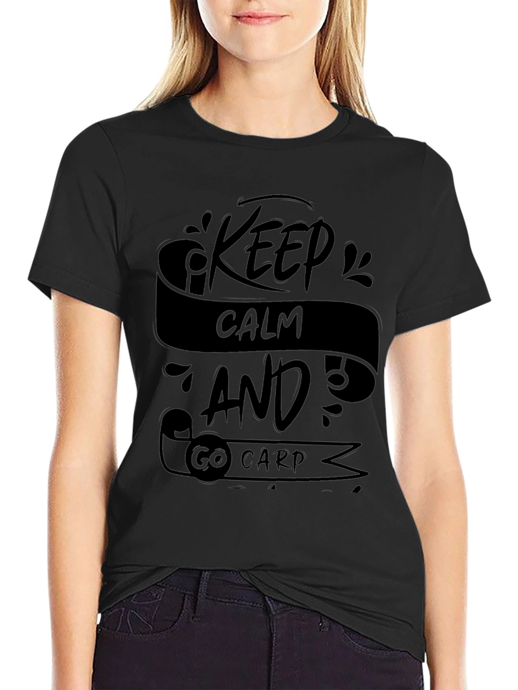 Keep Calm and Go Carp Fishing T-Shirt