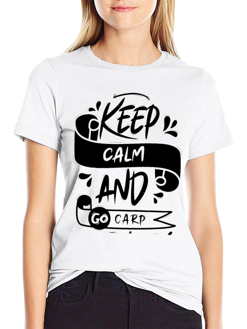 Keep Calm and Go Carp Fishing T-Shirt
