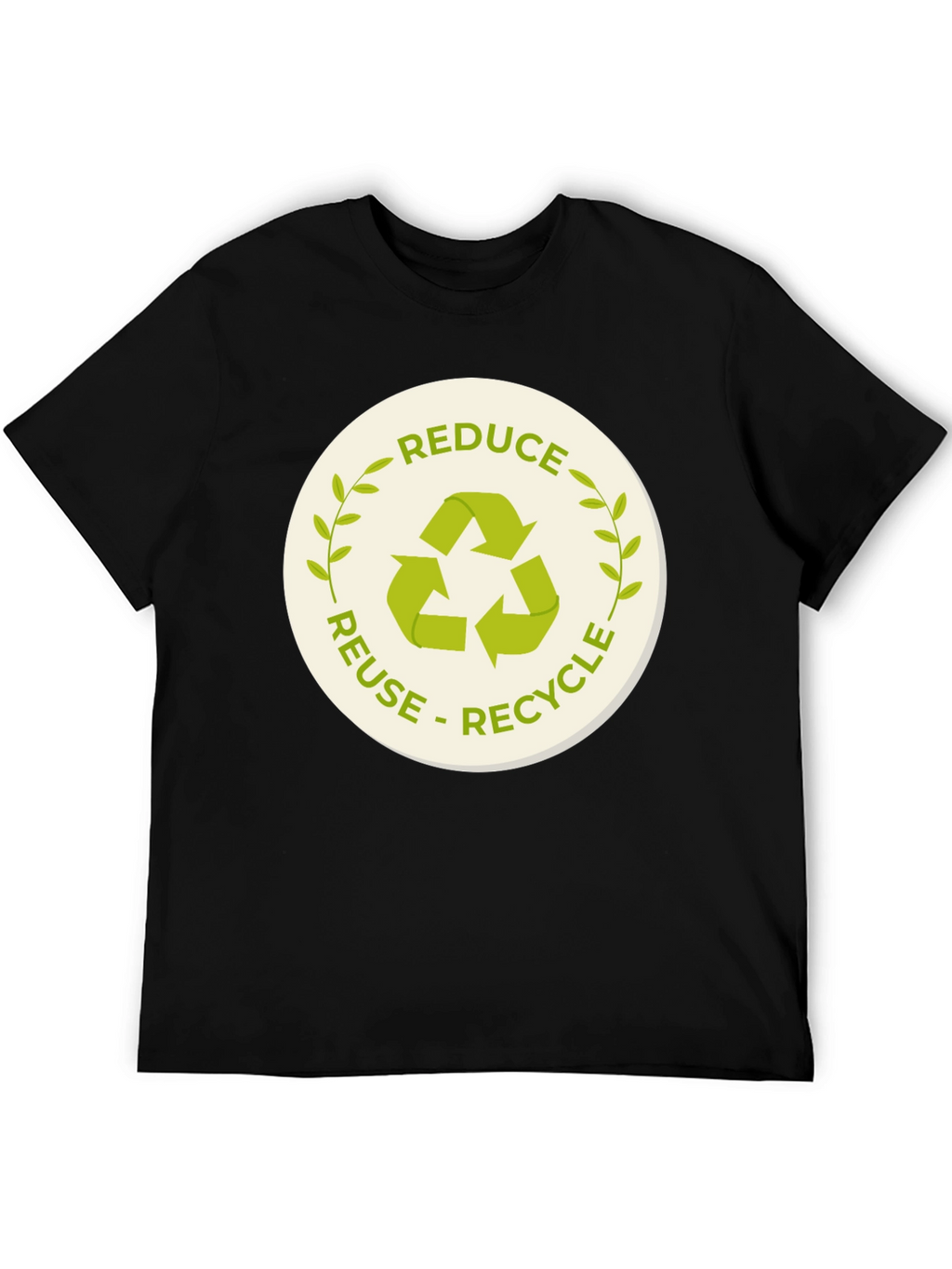 Eco-Friendly Reduce Reuse Recycle Graphic T-Shirt