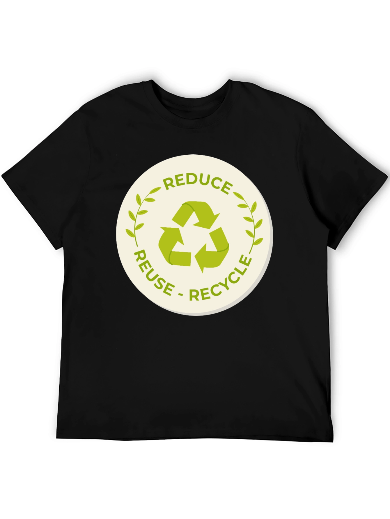 Eco-Friendly Reduce Reuse Recycle Graphic T-Shirt