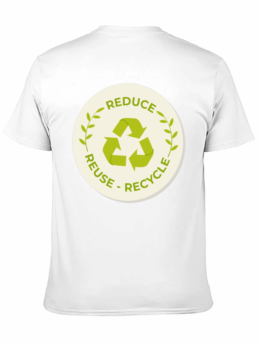 Eco-Friendly Reduce Reuse Recycle Graphic T-Shirt
