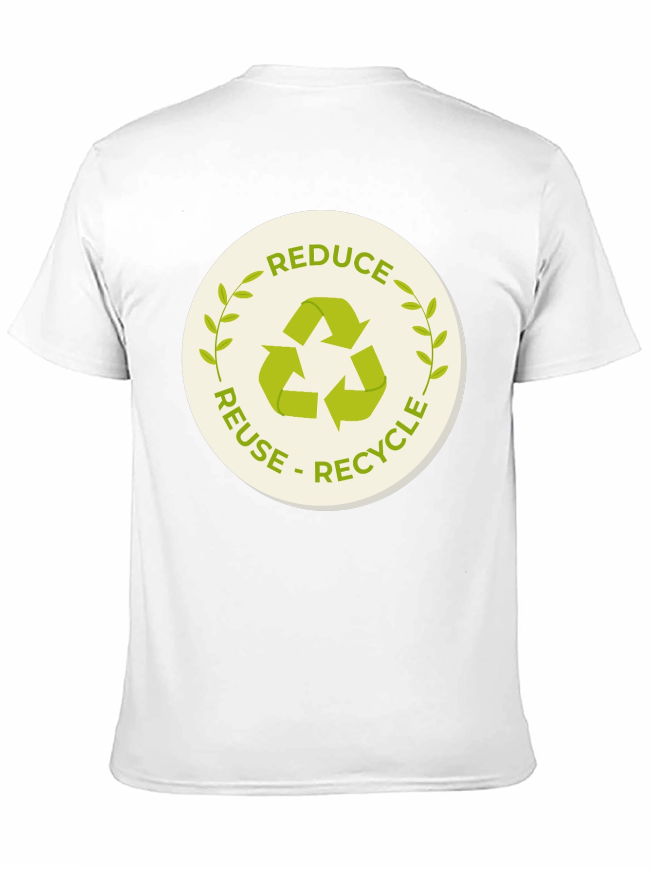 Eco-Friendly Reduce Reuse Recycle Graphic T-Shirt