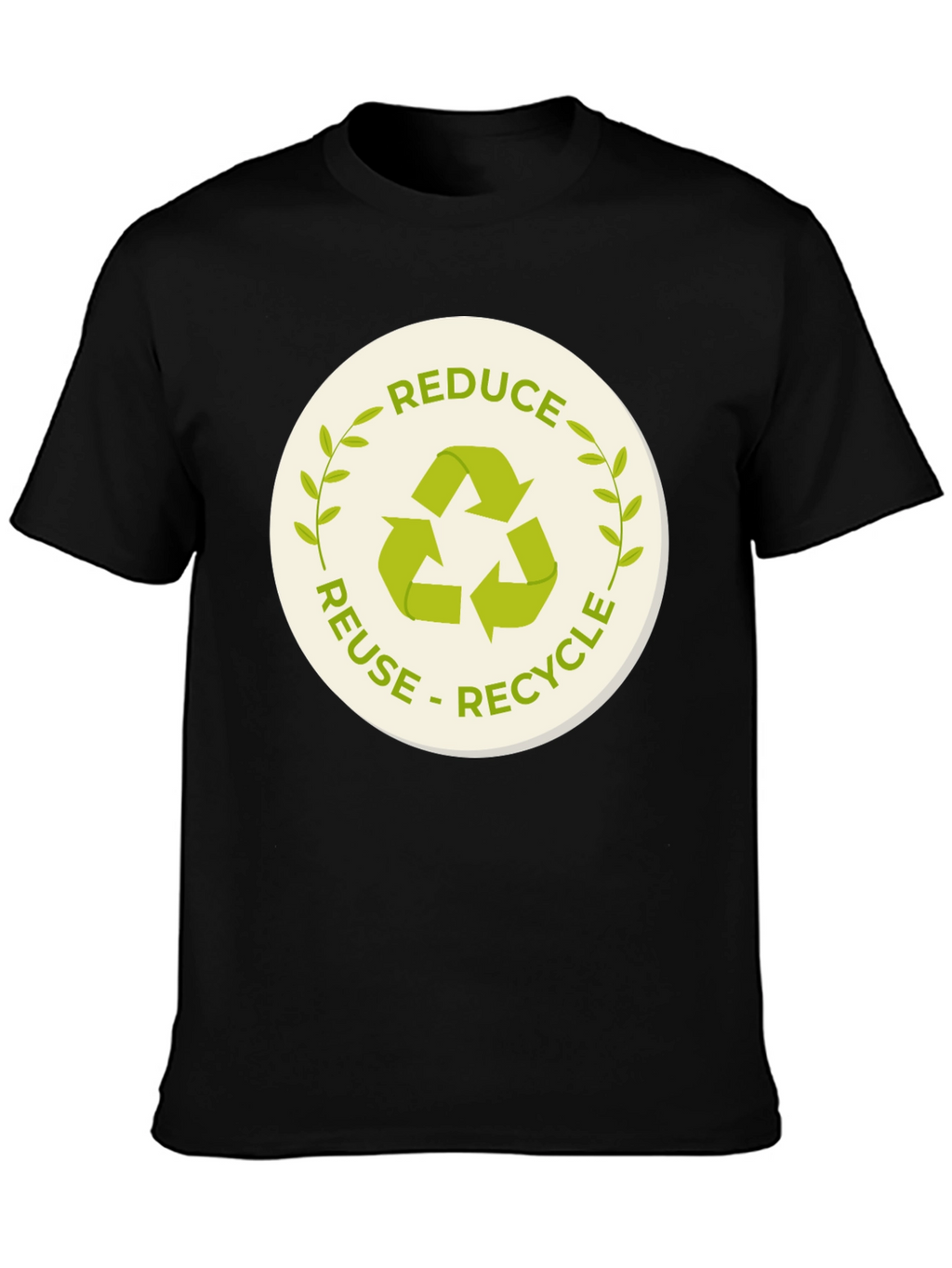 Eco-Friendly Reduce Reuse Recycle Graphic T-Shirt