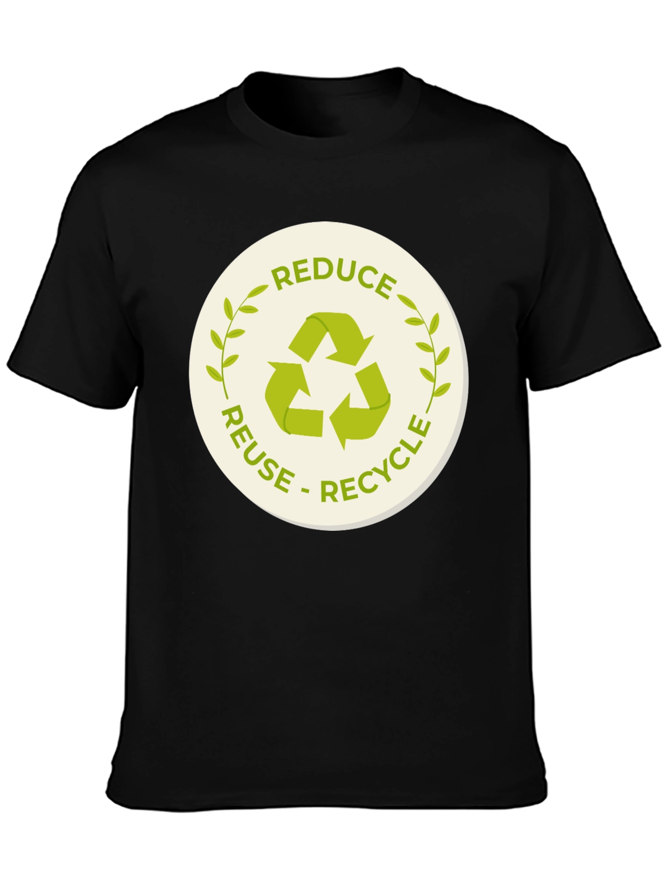Eco-Friendly Reduce Reuse Recycle Graphic T-Shirt