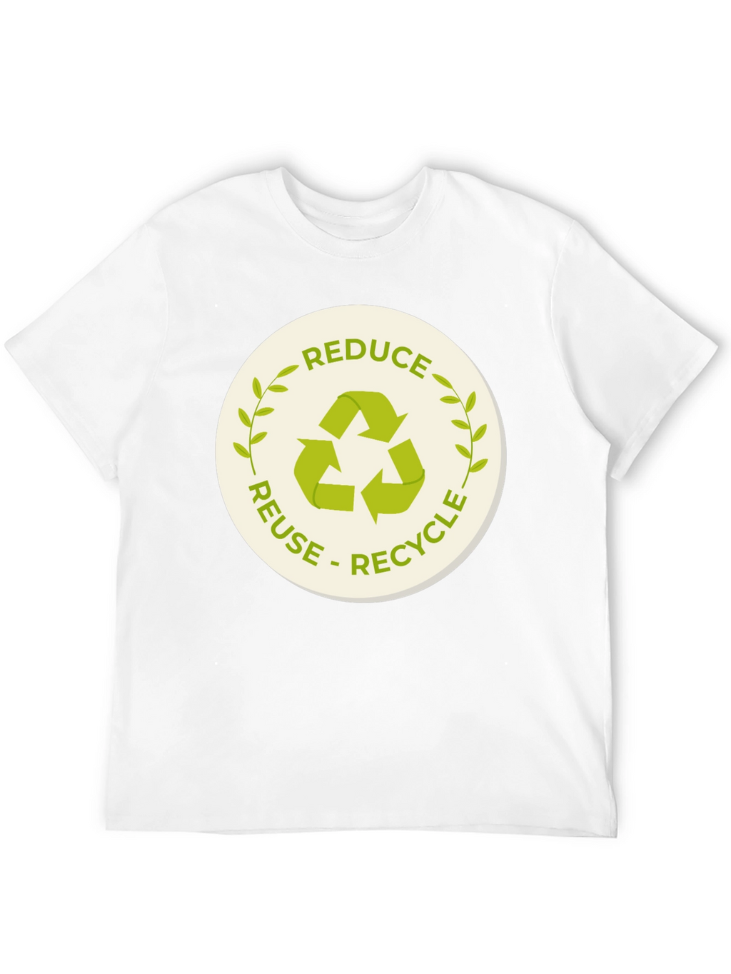 Eco-Friendly Reduce Reuse Recycle Graphic T-Shirt