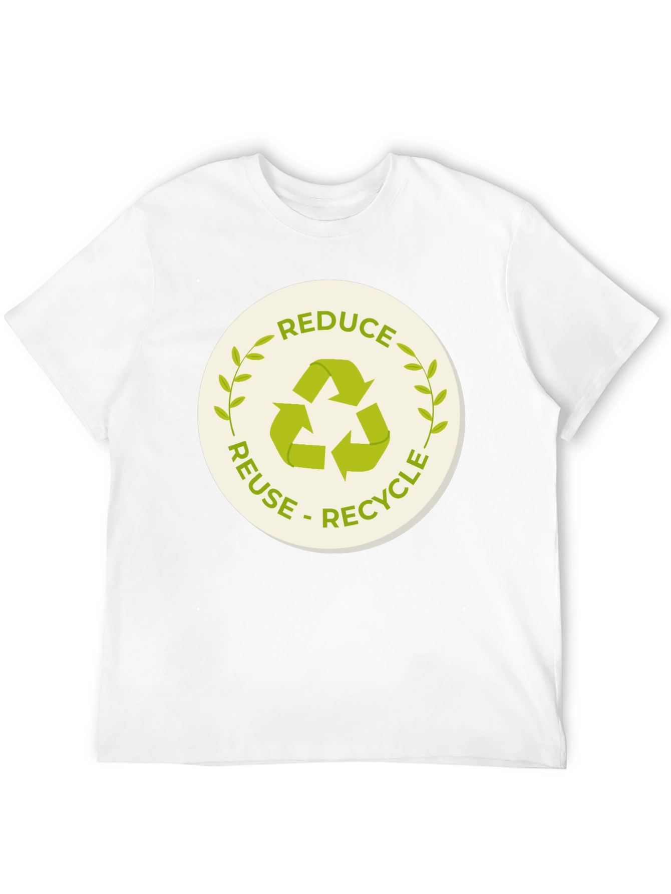 Eco-Friendly Reduce Reuse Recycle Graphic T-Shirt