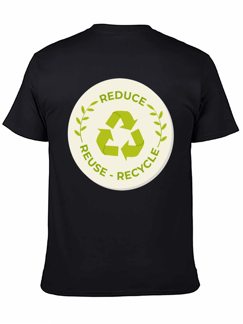 Eco-Friendly Reduce Reuse Recycle Graphic T-Shirt