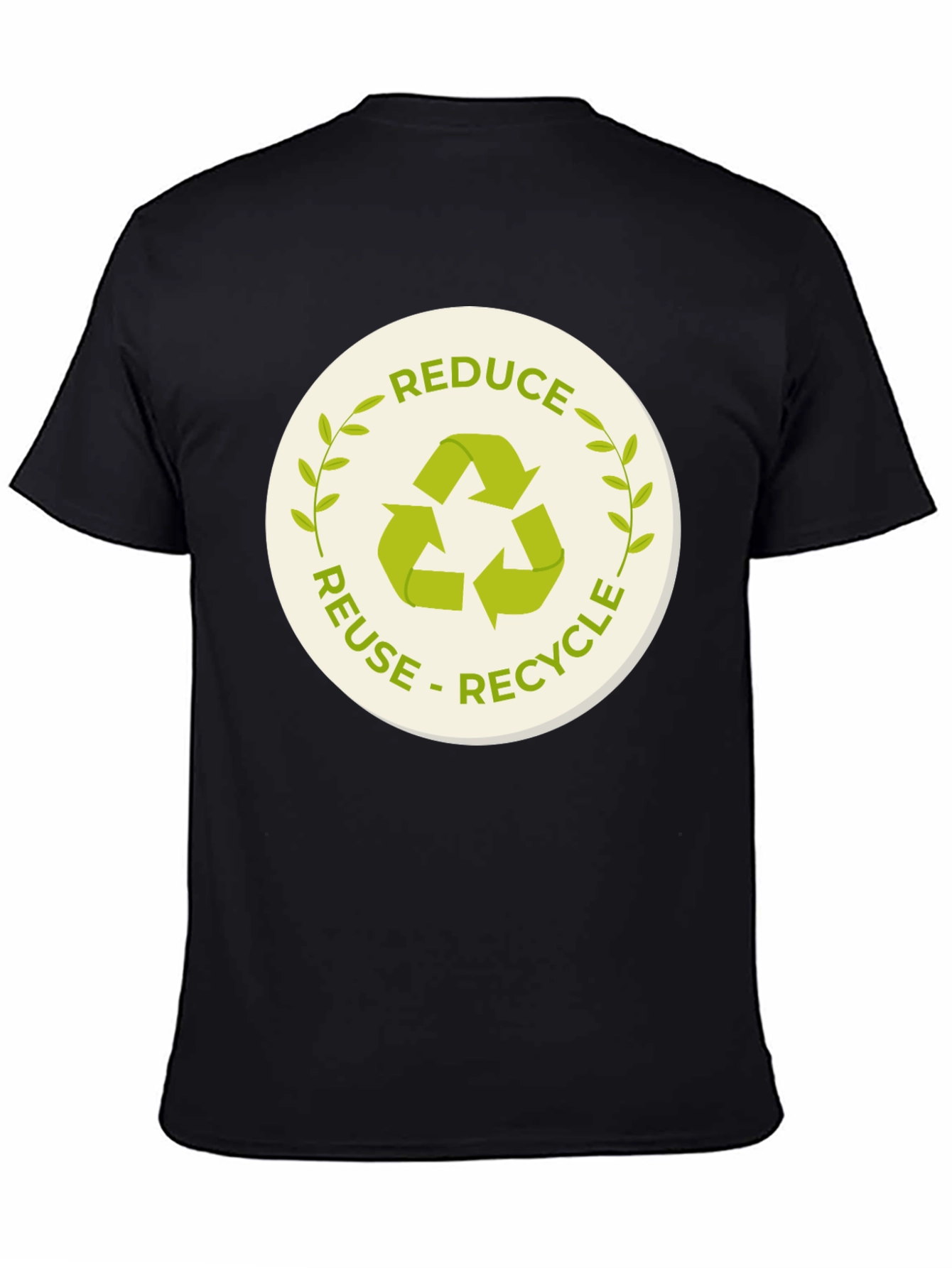 Eco-Friendly Reduce Reuse Recycle Graphic T-Shirt