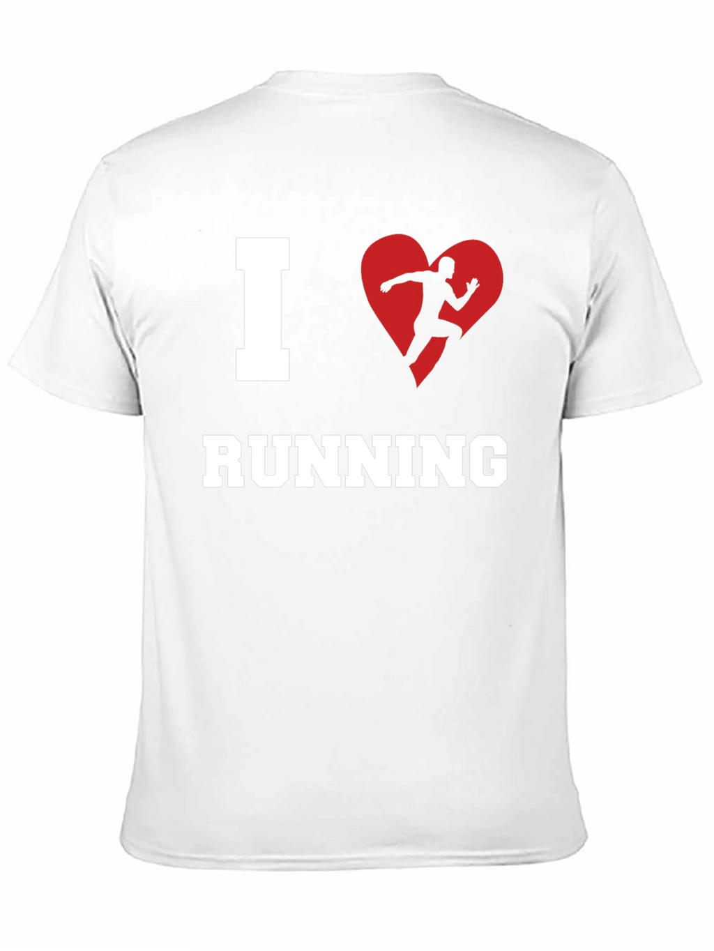 I Heart Running T-Shirt - Black