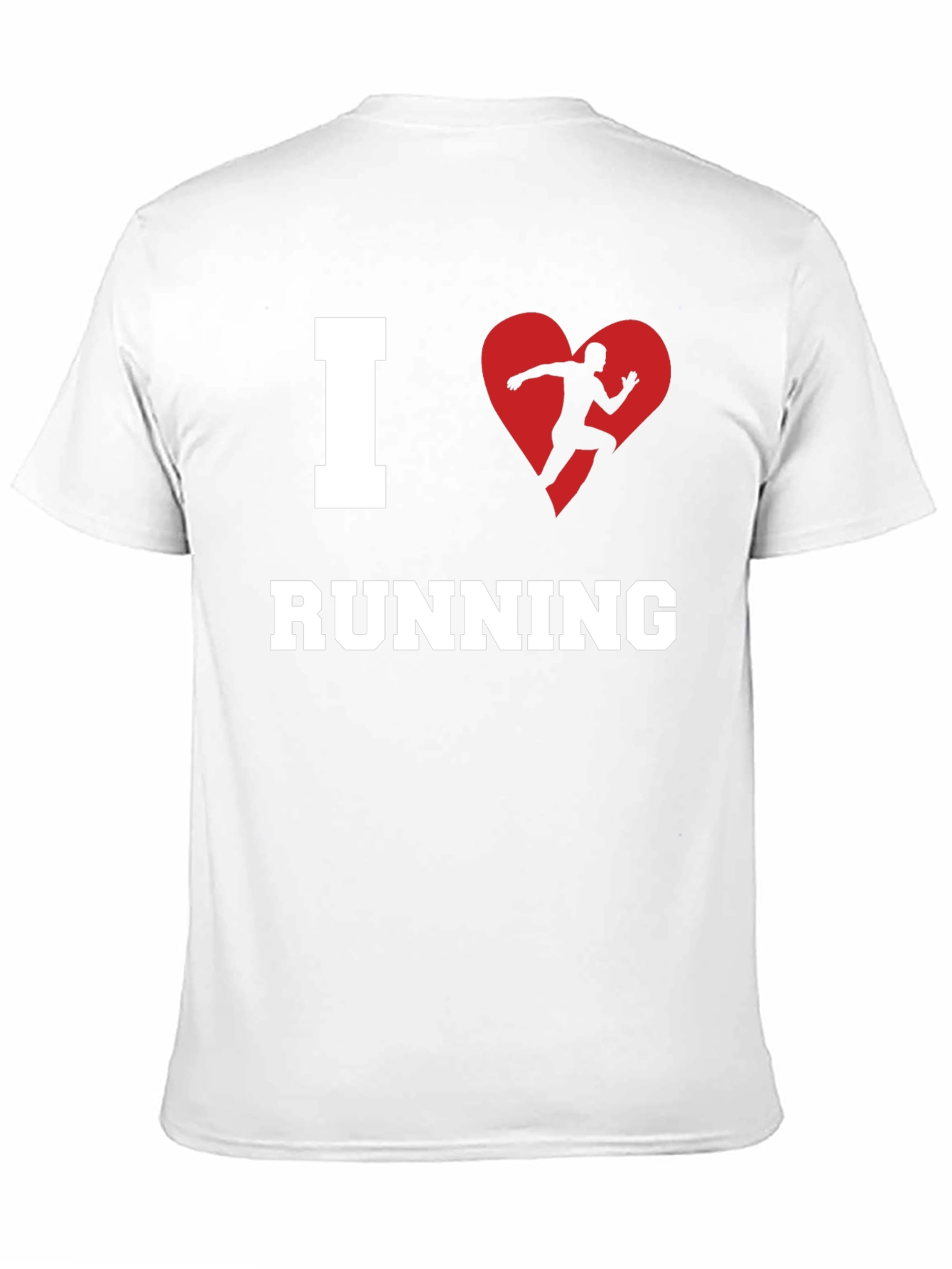 I Heart Running T-Shirt - Black