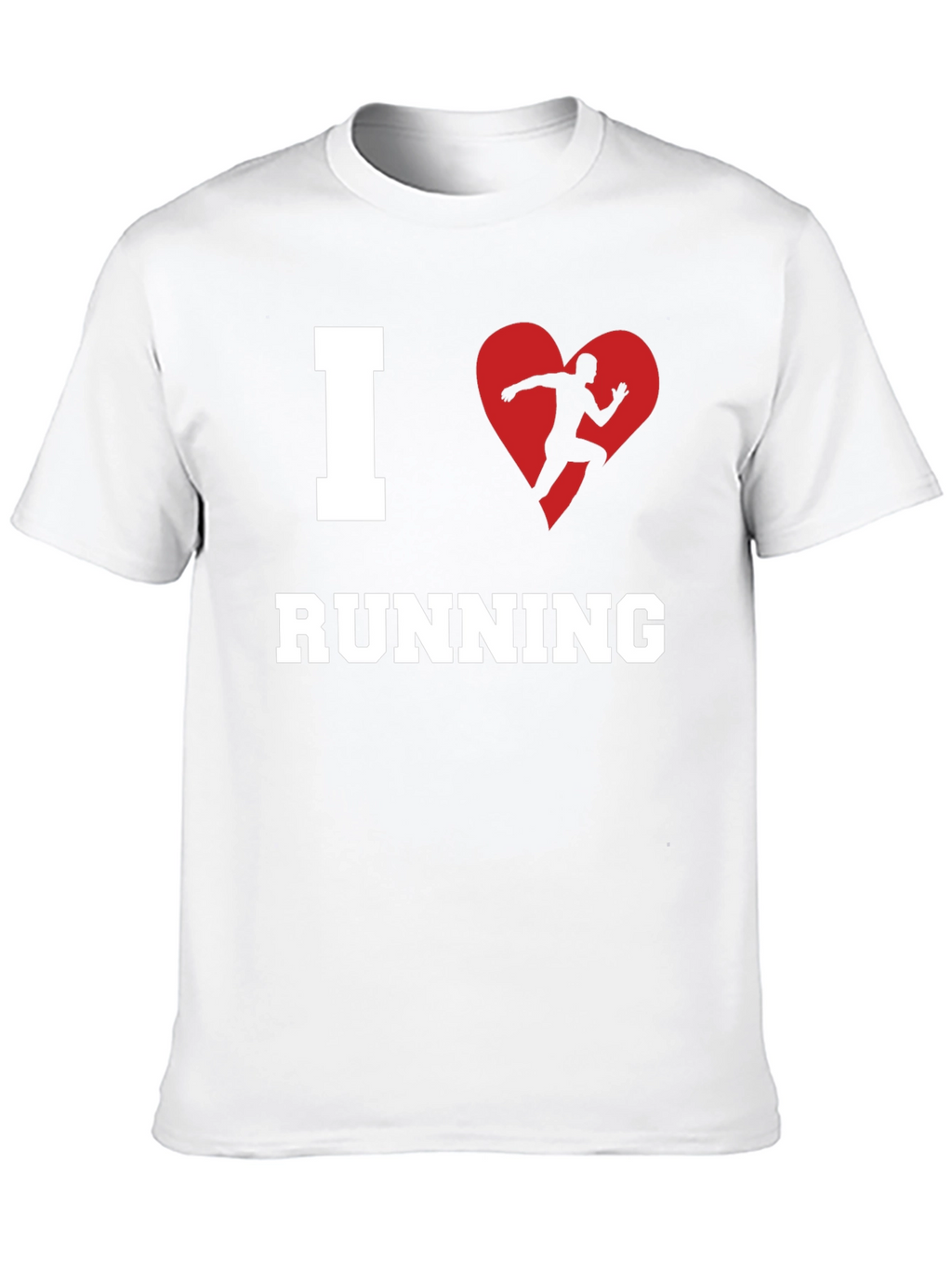 I Heart Running T-Shirt - Black