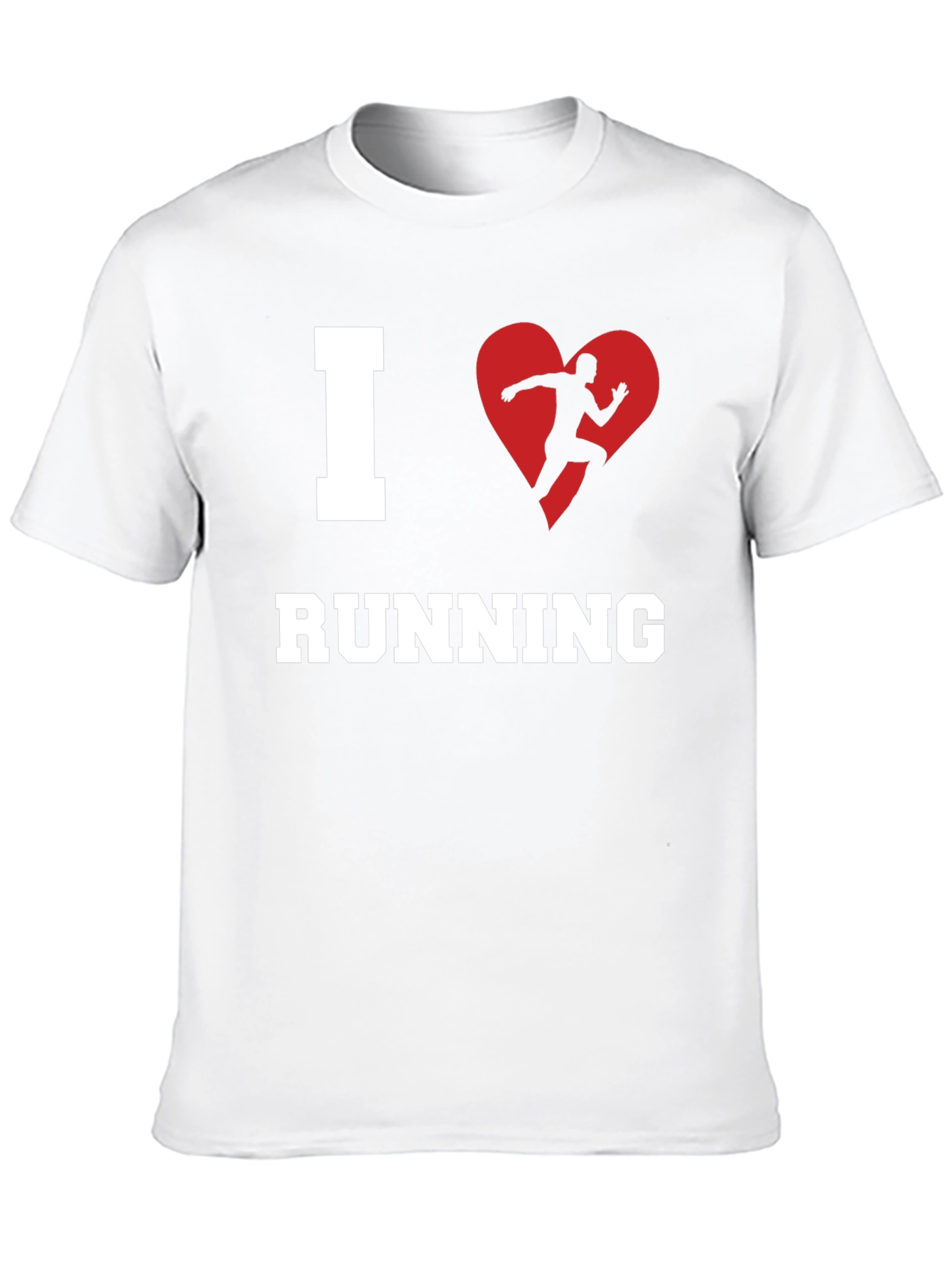 I Heart Running T-Shirt - Black