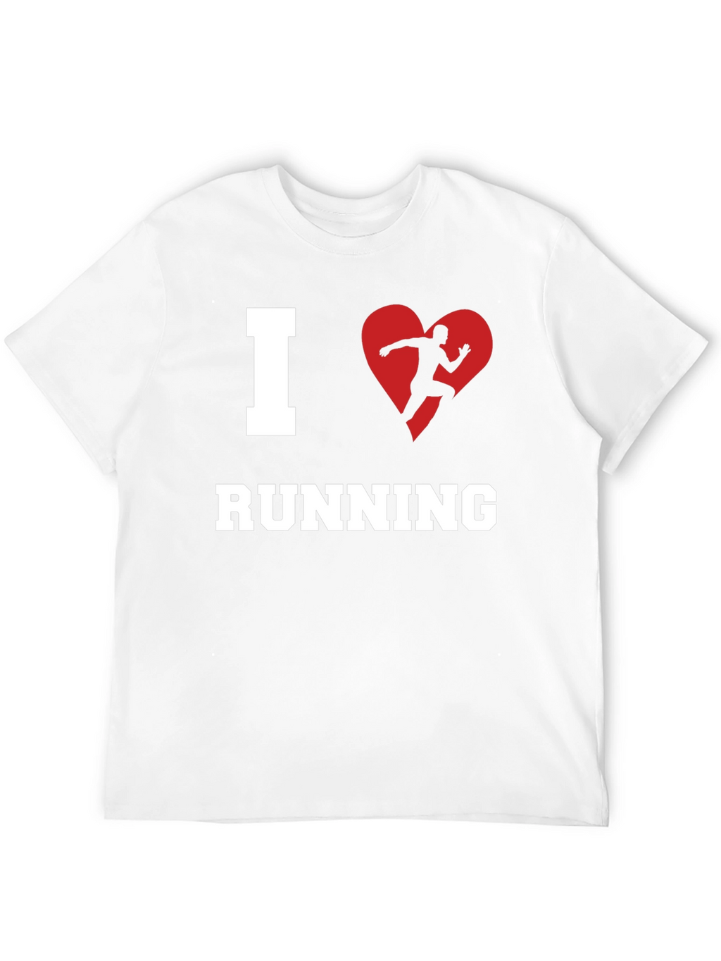 I Heart Running T-Shirt - Black