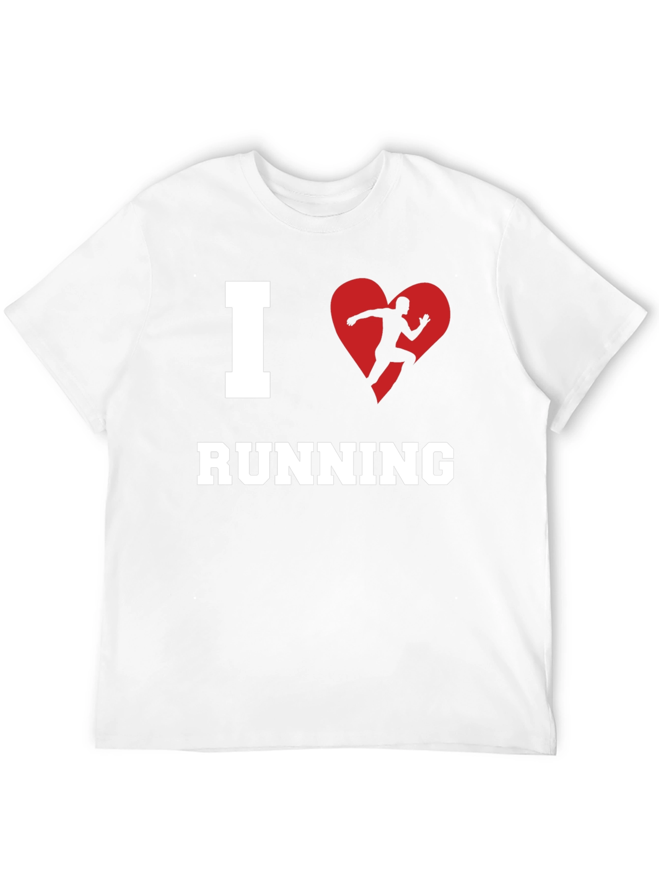 I Heart Running T-Shirt - Black