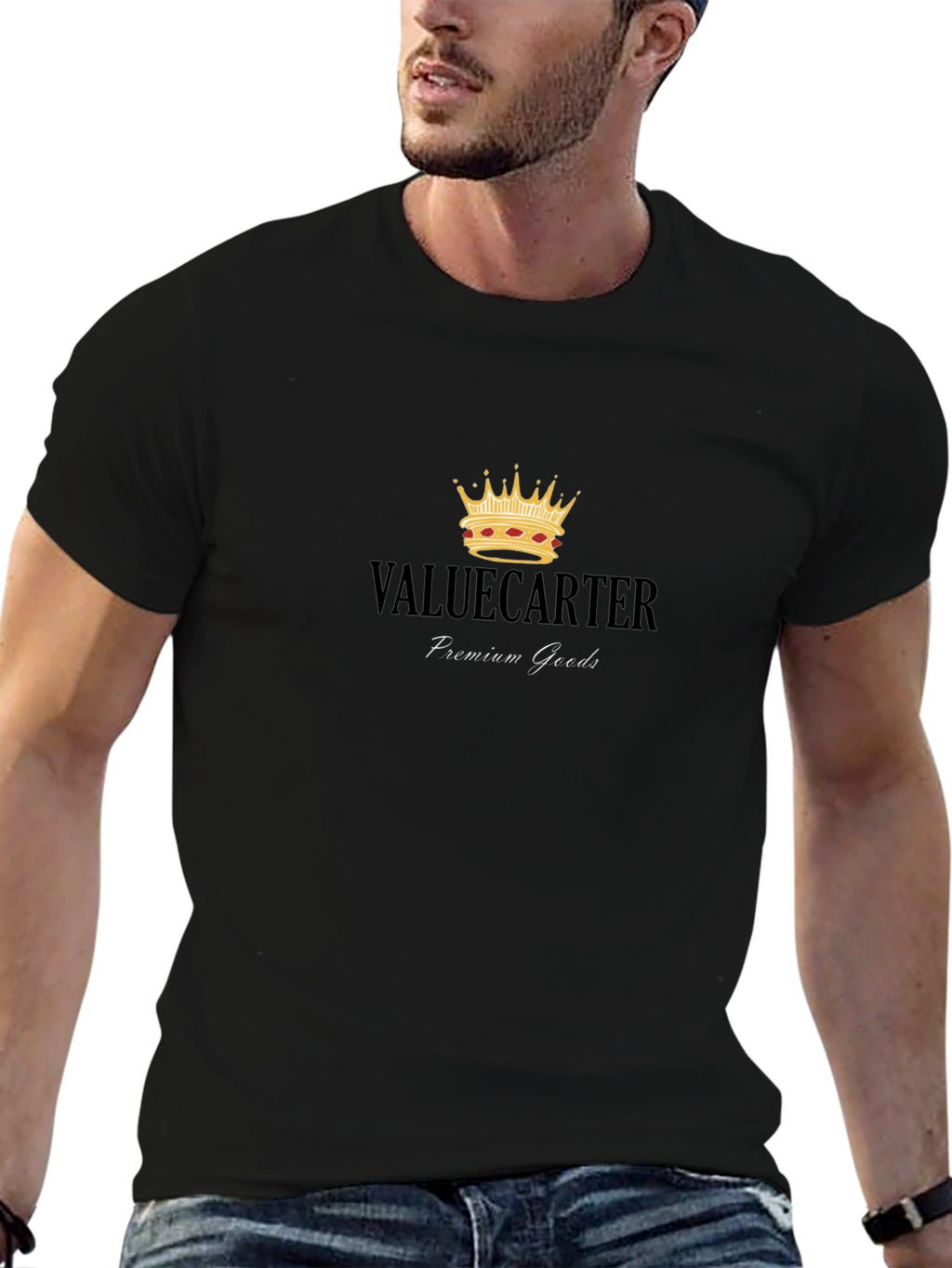 Value Carter Premium Goods Black T-Shirt