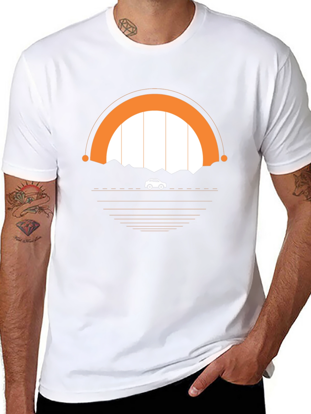 Sunset Roadtrip Graphic Tee