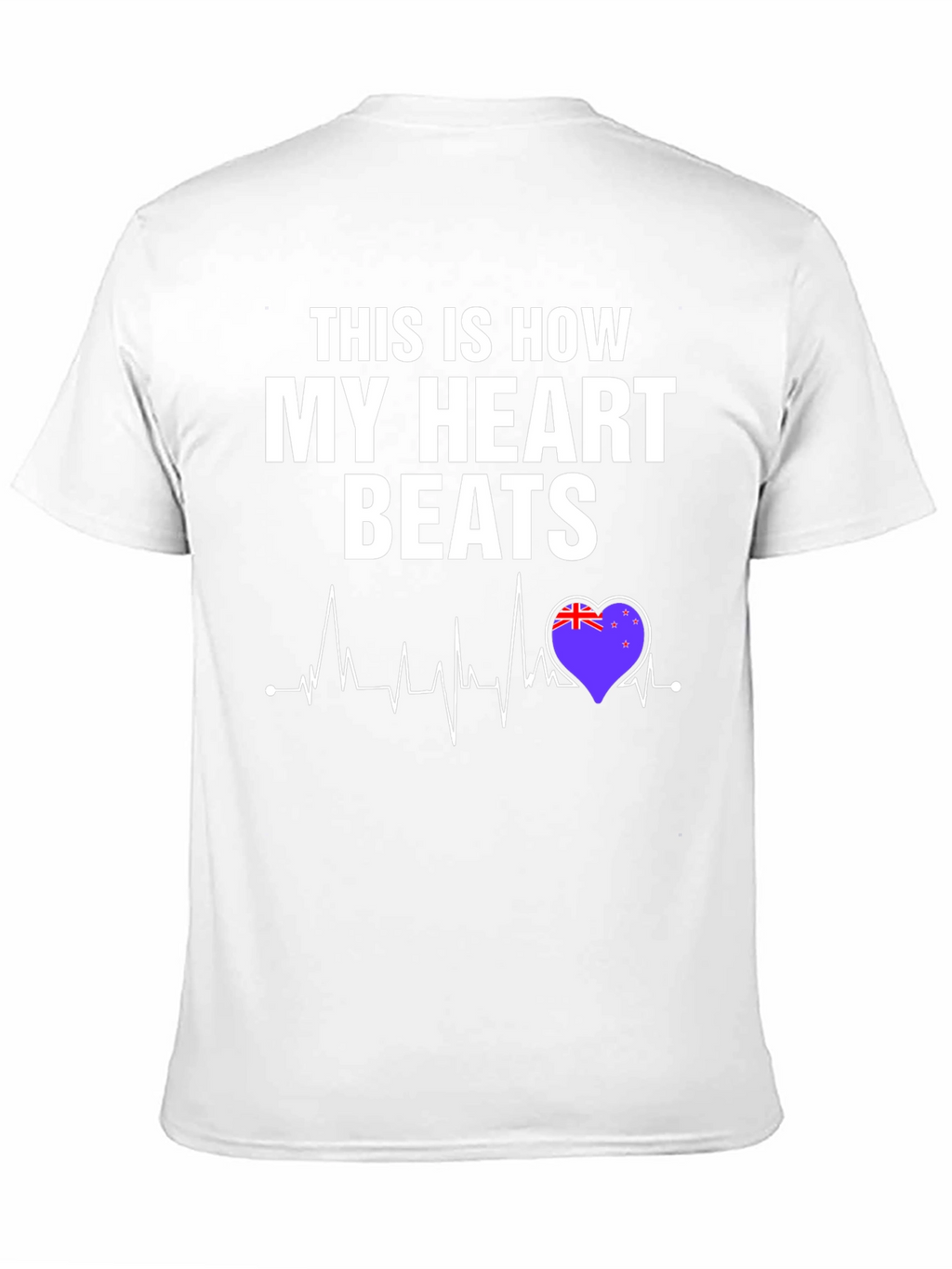 New Zealand Heartbeat T-Shirt