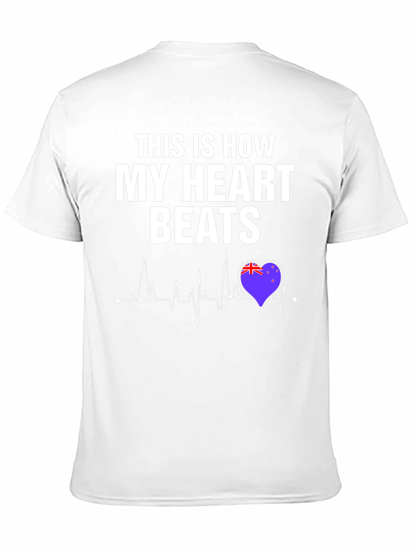 New Zealand Heartbeat T-Shirt