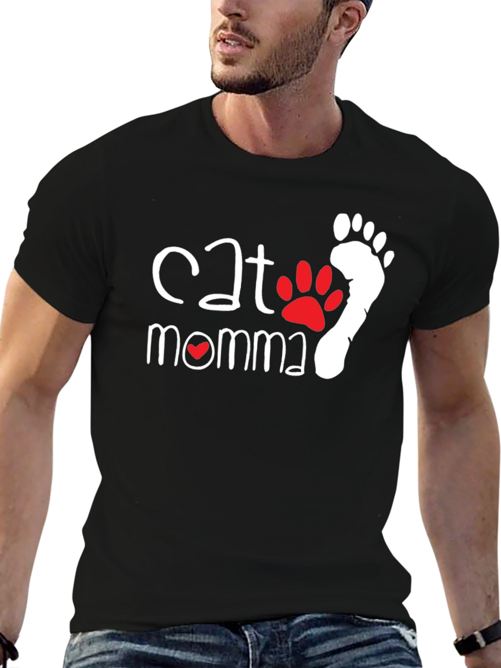 Cat Momma Graphic T-Shirt