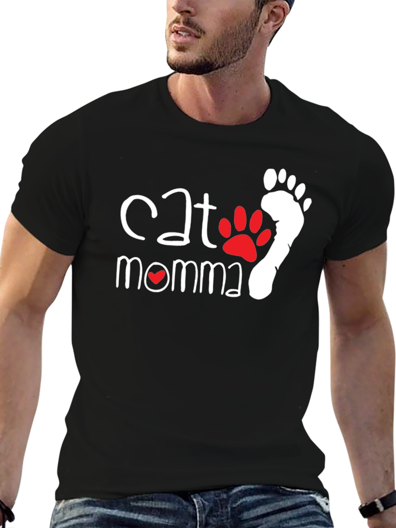 Cat Momma Graphic T-Shirt