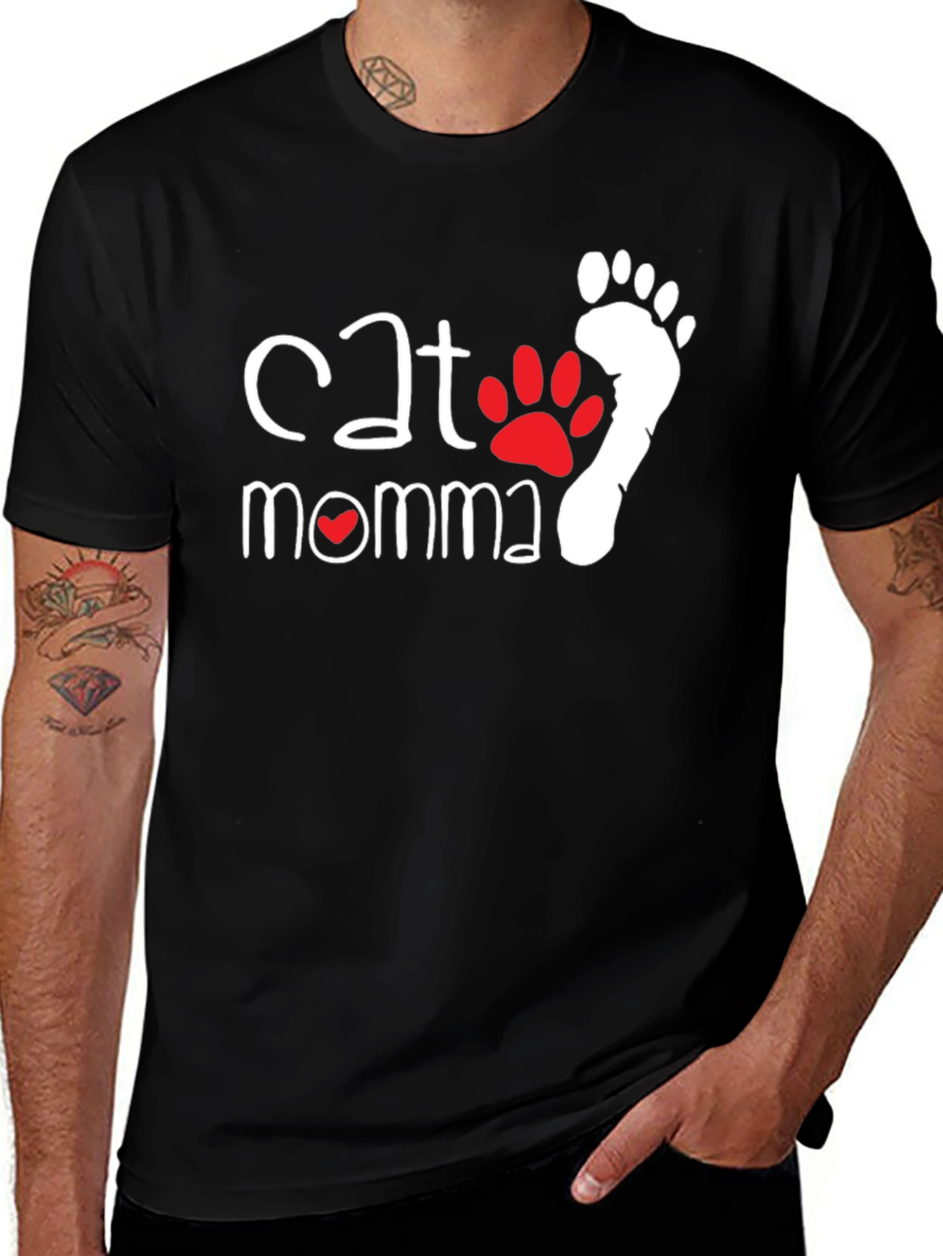 Cat Momma Graphic T-Shirt