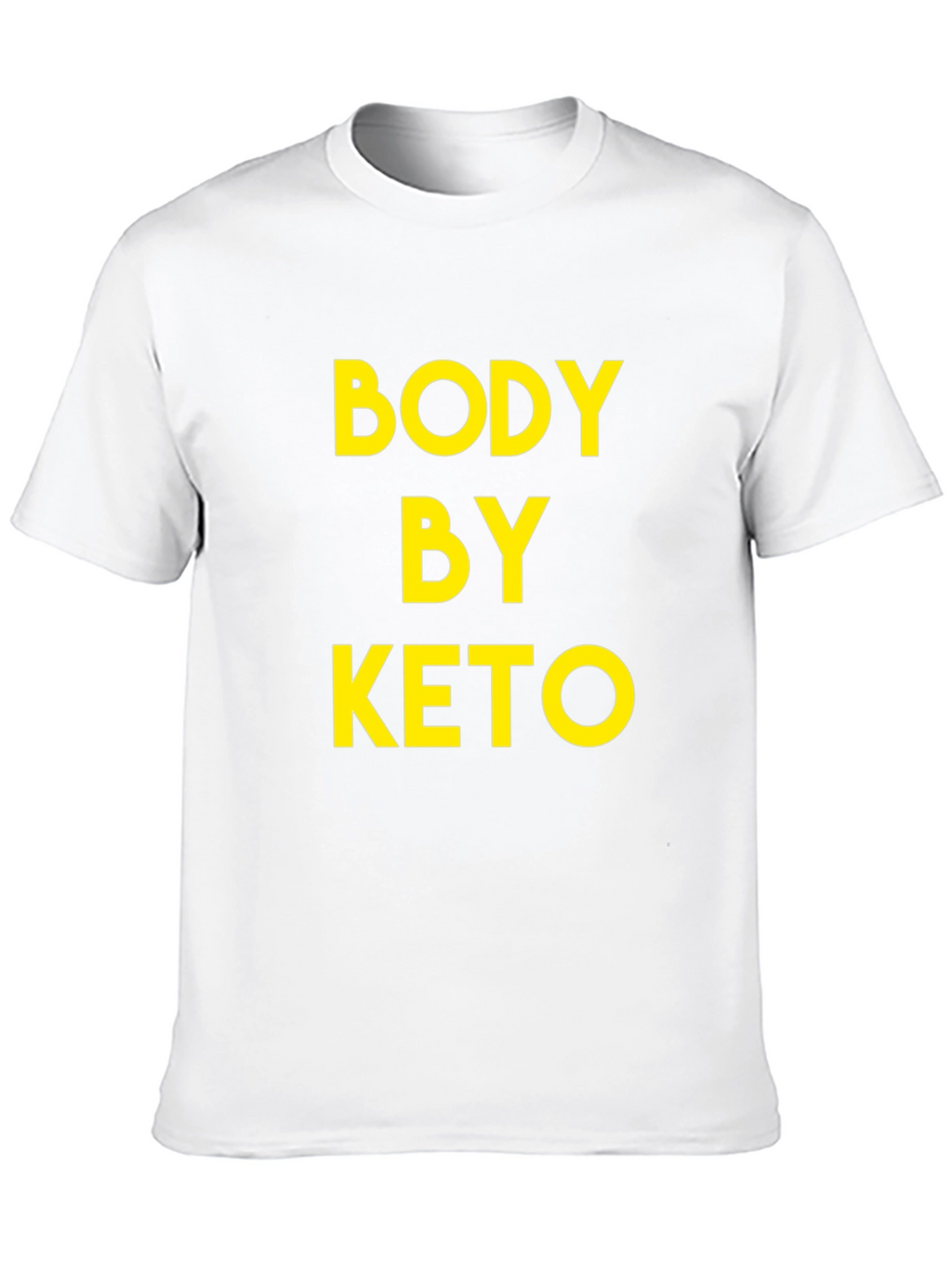 Body By Keto T-Shirt - Black Graphic Tee