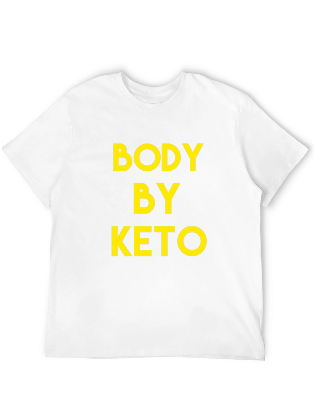 Body By Keto T-Shirt - Black Graphic Tee