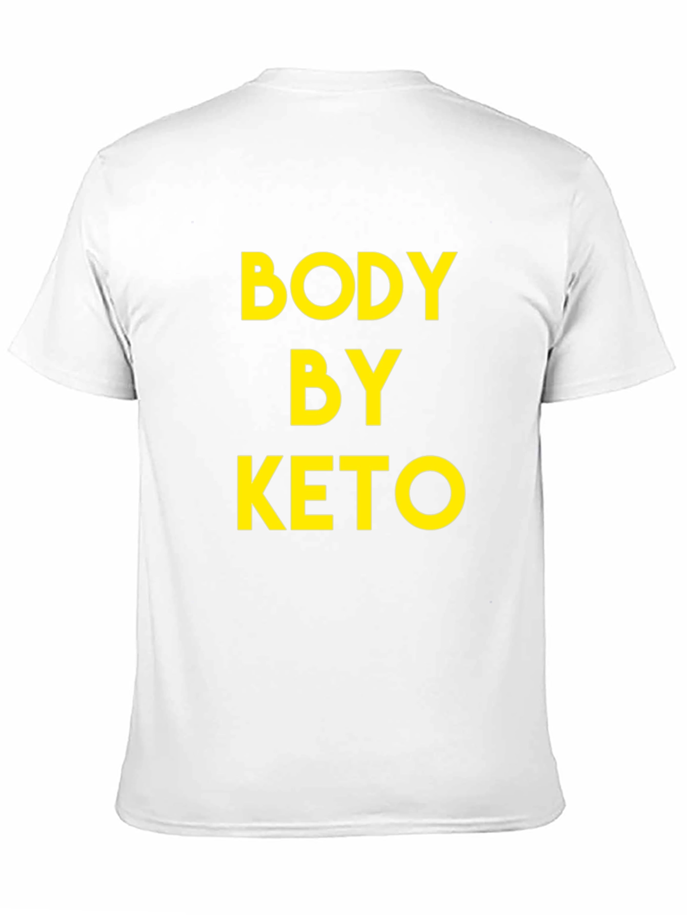 Body By Keto T-Shirt - Black Graphic Tee