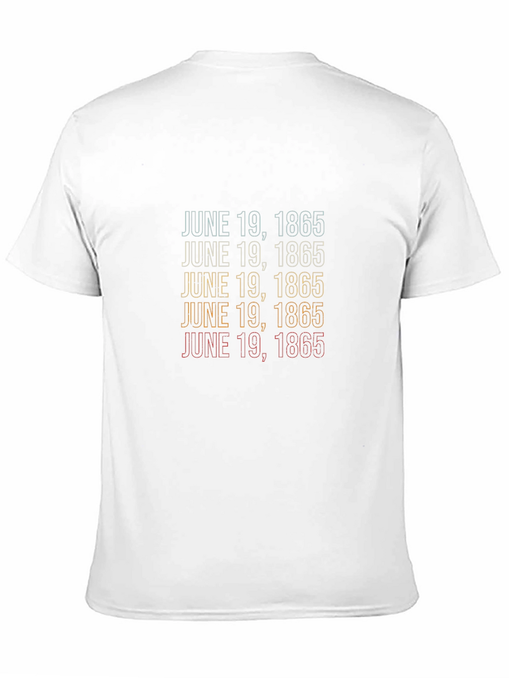 Juneteenth 1865 Retro T-Shirt