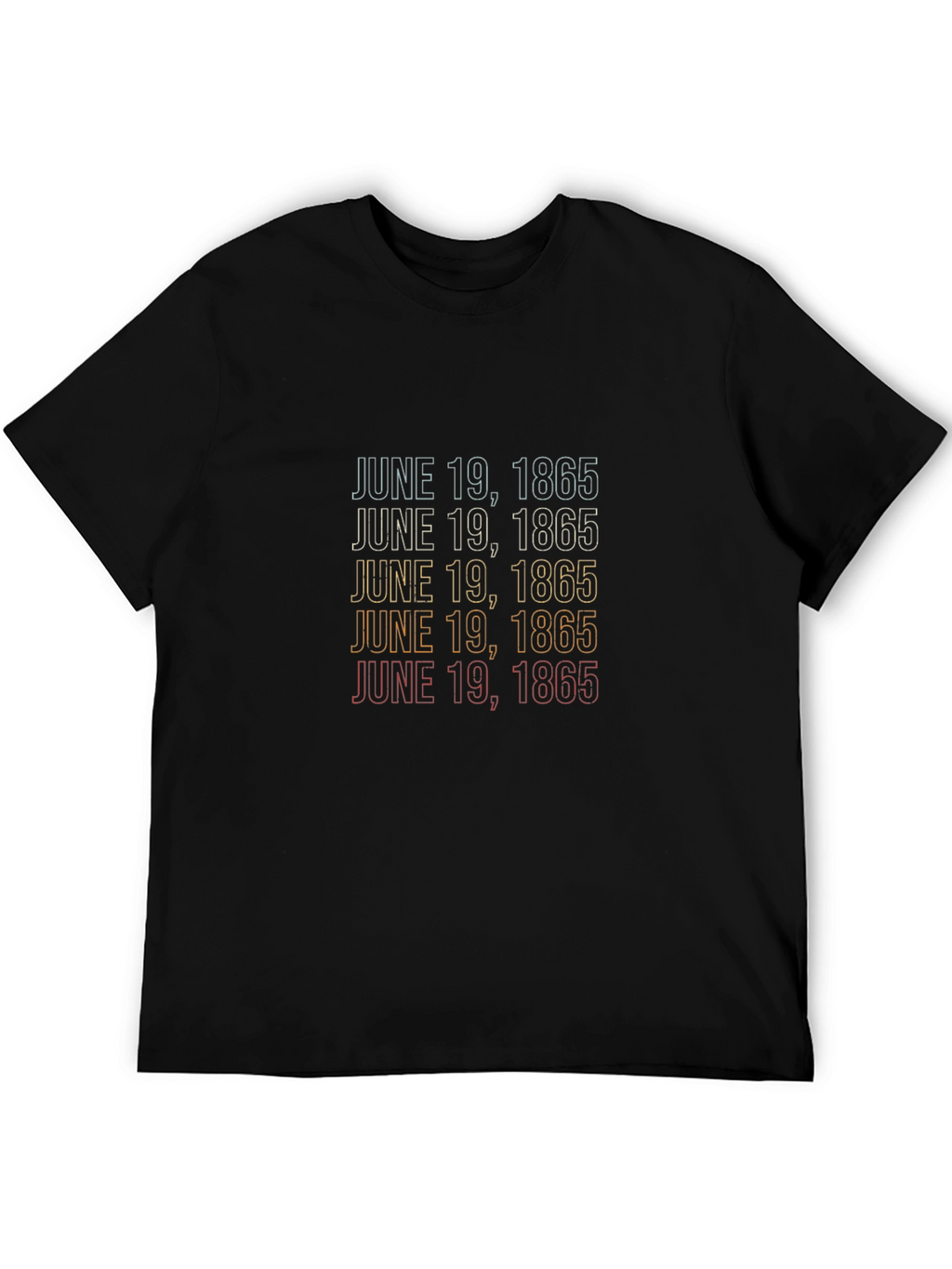 Juneteenth 1865 Retro T-Shirt