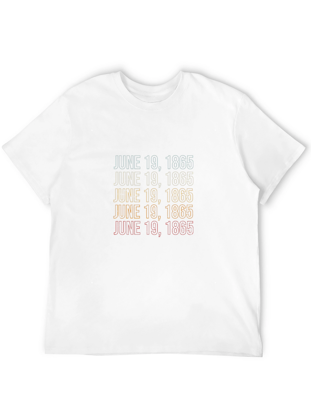Juneteenth 1865 Retro T-Shirt