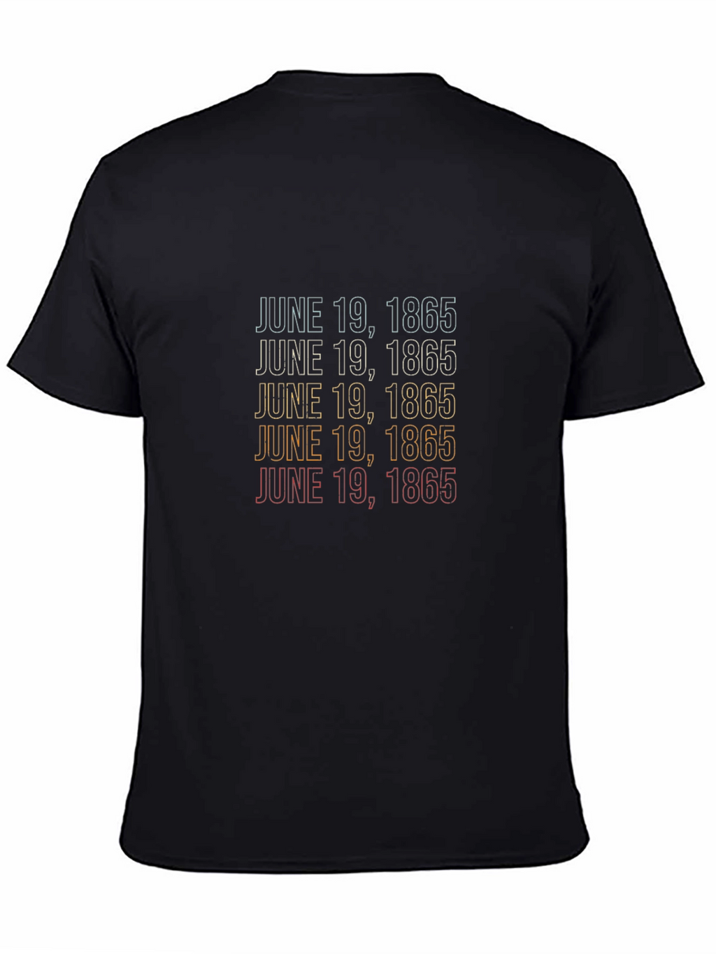 Juneteenth 1865 Retro T-Shirt
