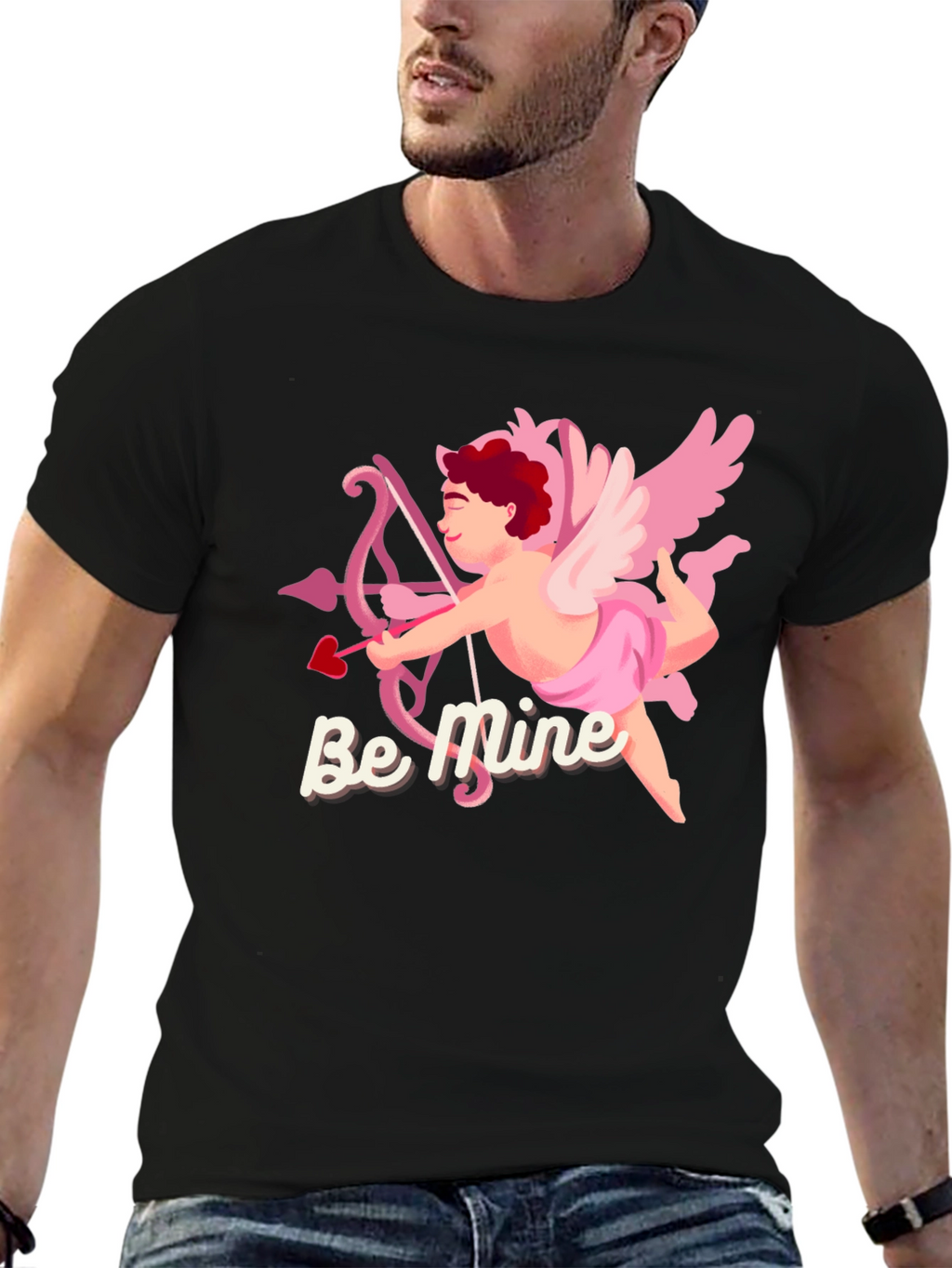 Cupids Arrow T-Shirt - Valentines Day Be Mine Tee