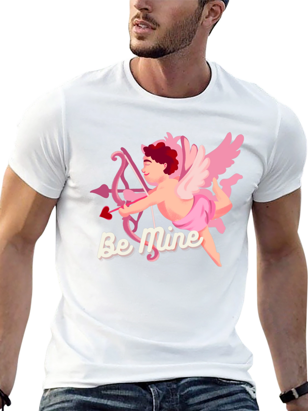 Cupids Arrow T-Shirt - Valentines Day Be Mine Tee