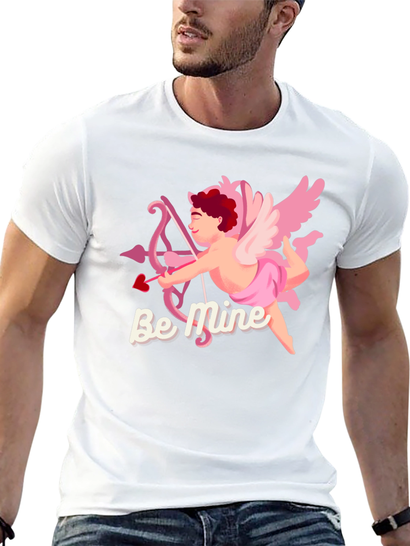 Cupids Arrow T-Shirt - Valentines Day Be Mine Tee