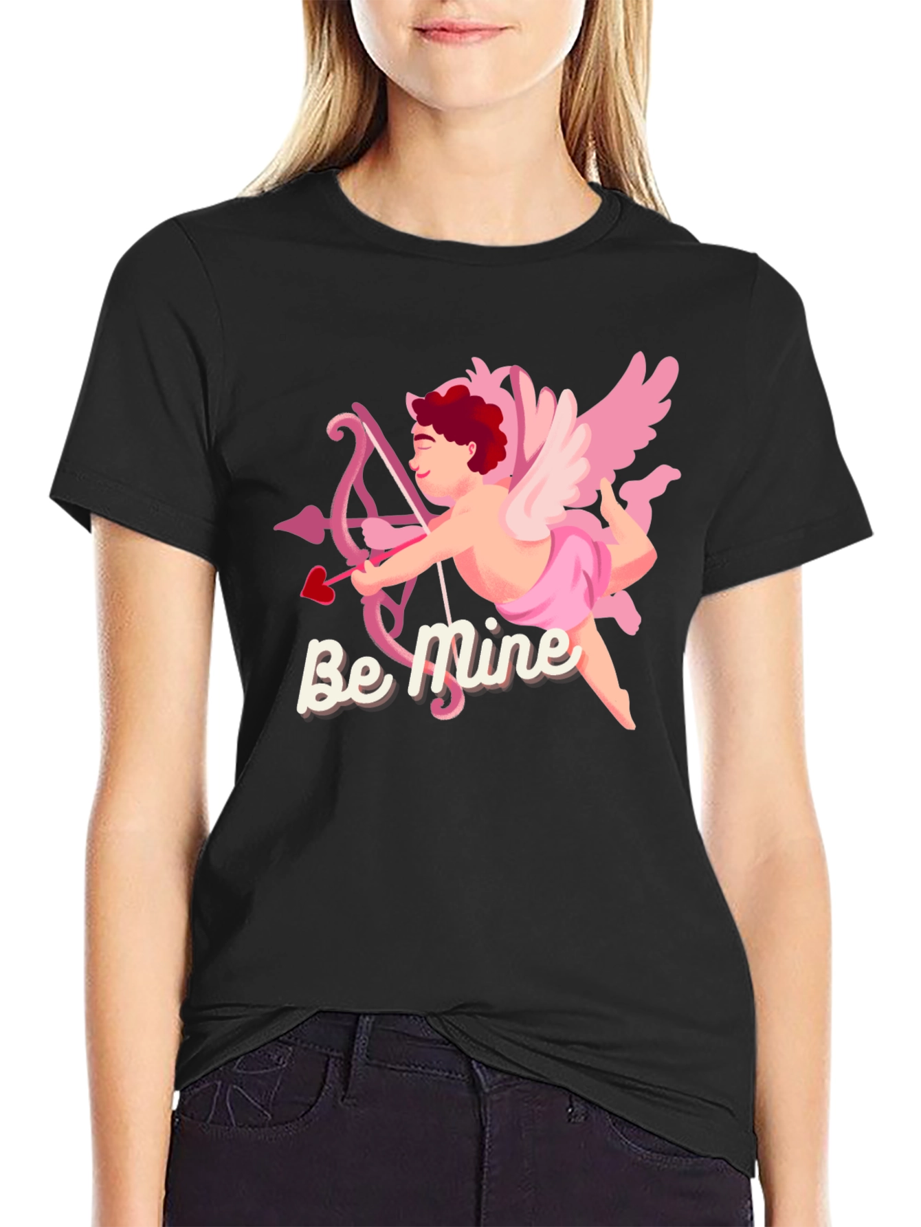 Cupids Arrow T-Shirt - Valentines Day Be Mine Tee