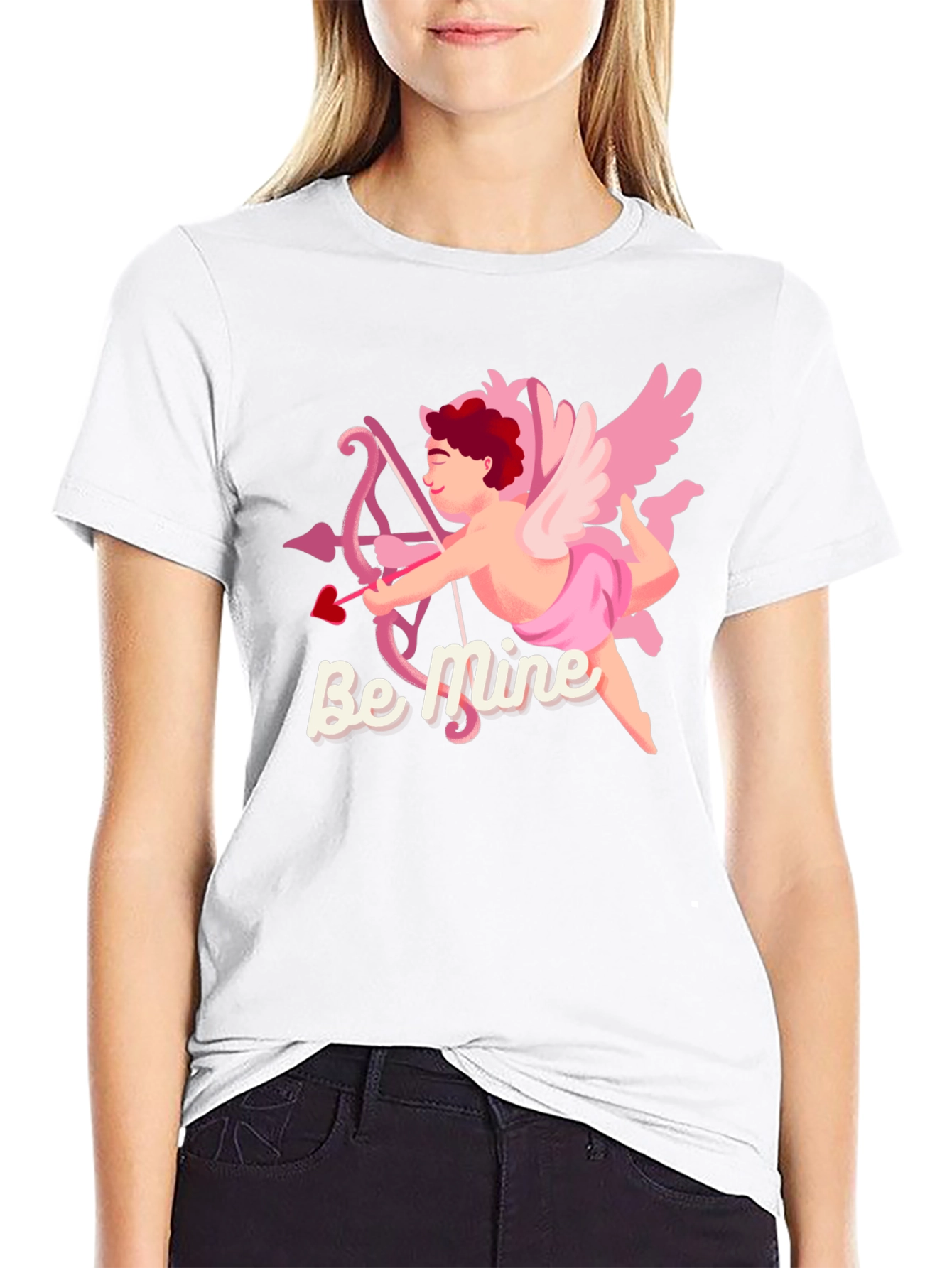 Cupids Arrow T-Shirt - Valentines Day Be Mine Tee
