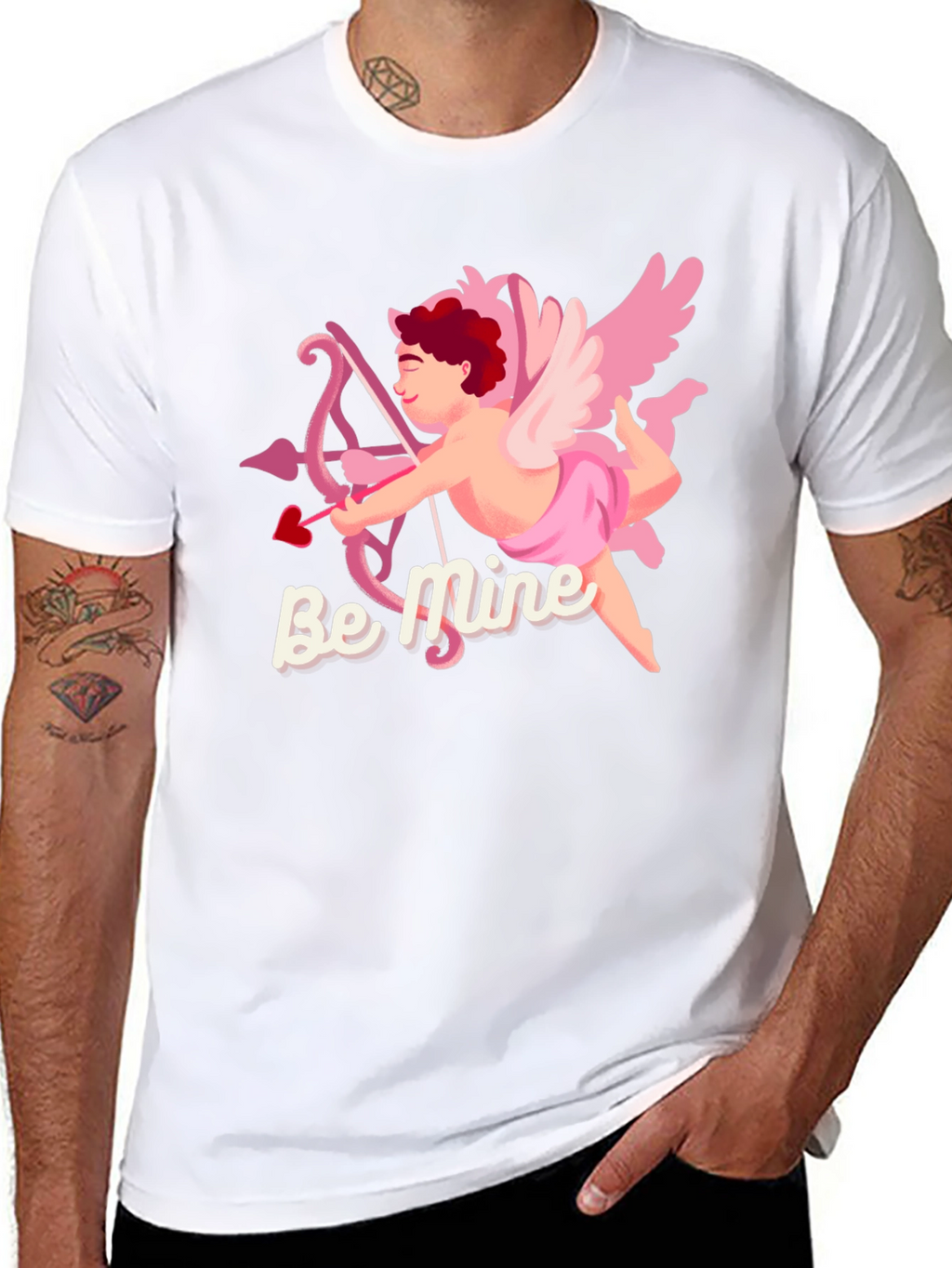 Cupids Arrow T-Shirt - Valentines Day Be Mine Tee