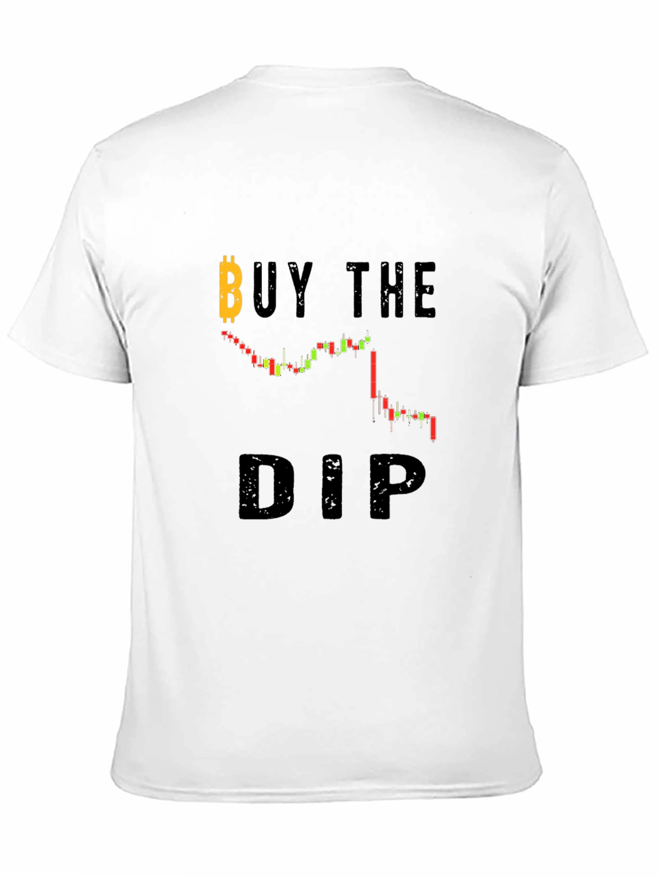 Buy The Dip Bitcoin Graphic T-Shirt