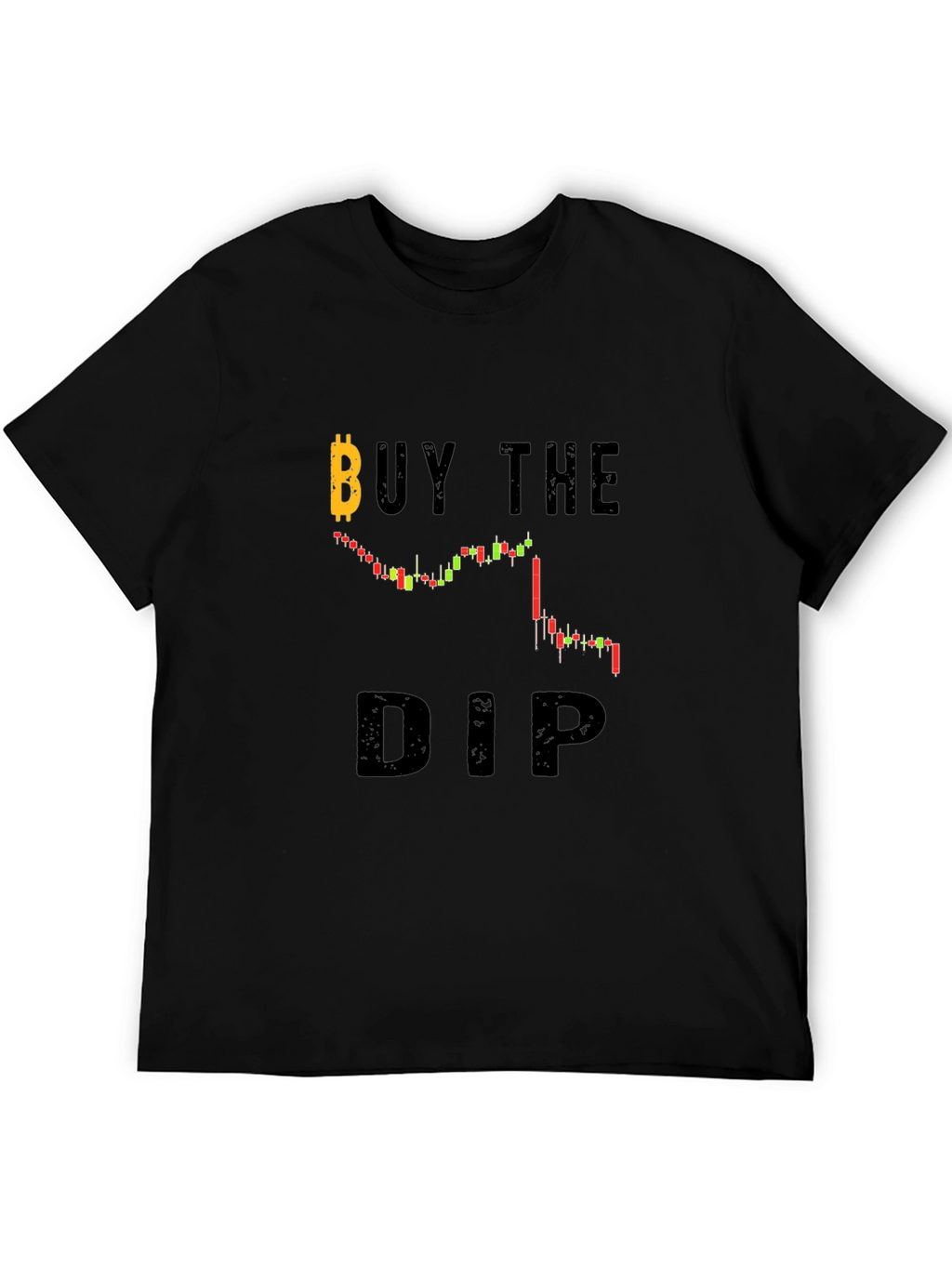 Buy The Dip Bitcoin Graphic T-Shirt