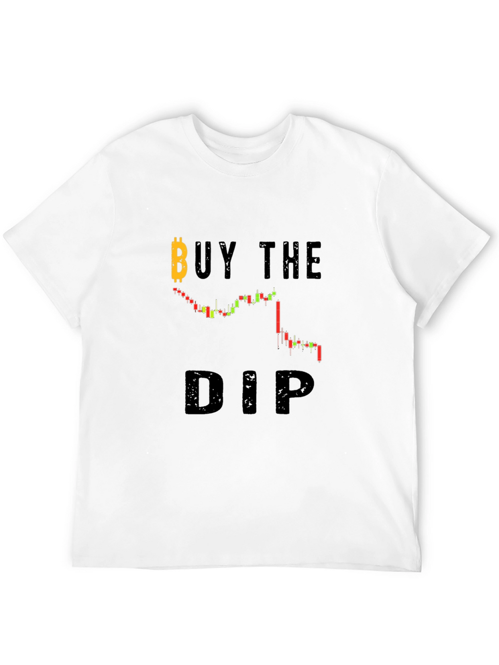 Buy The Dip Bitcoin Graphic T-Shirt
