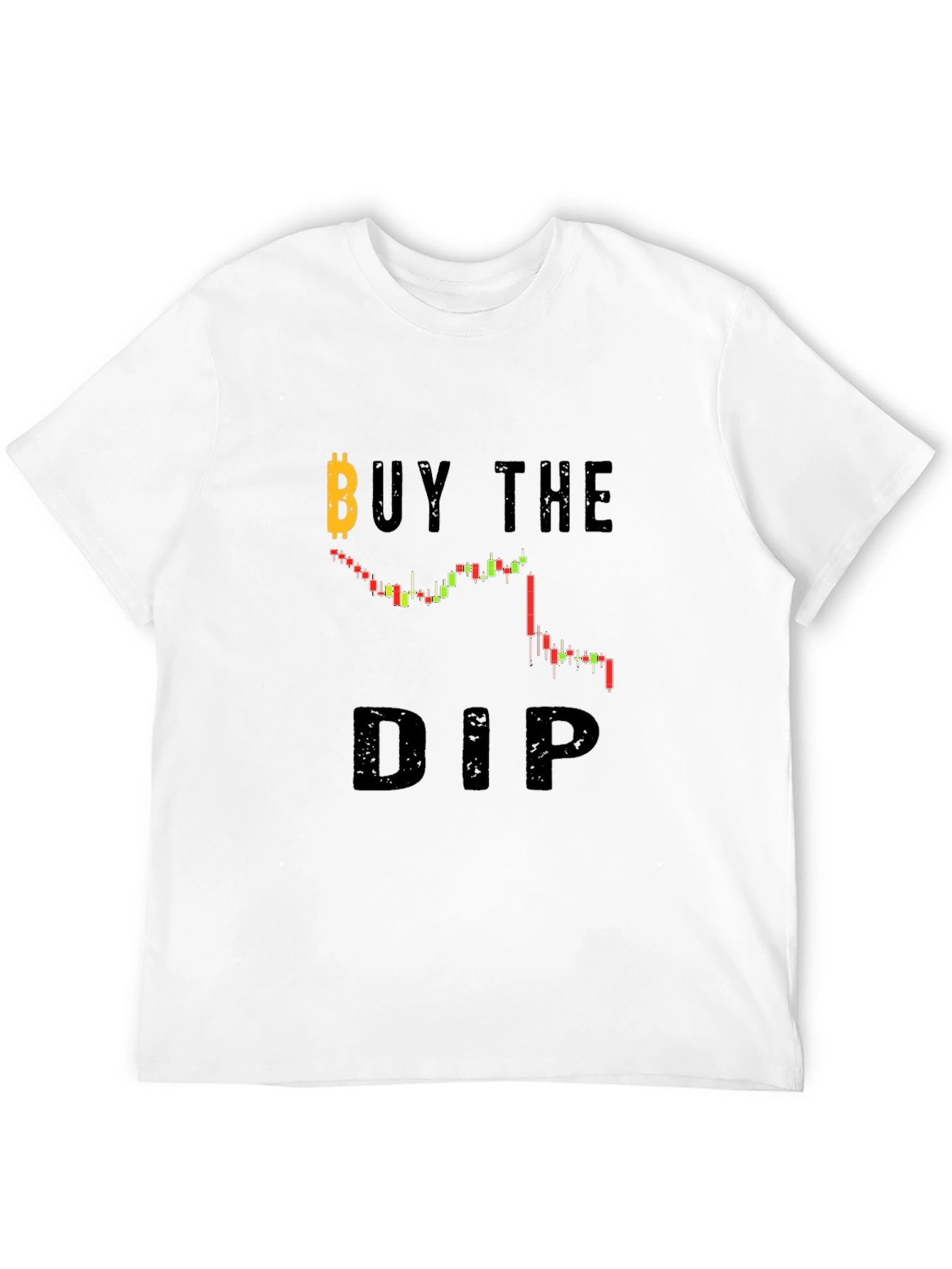 Buy The Dip Bitcoin Graphic T-Shirt