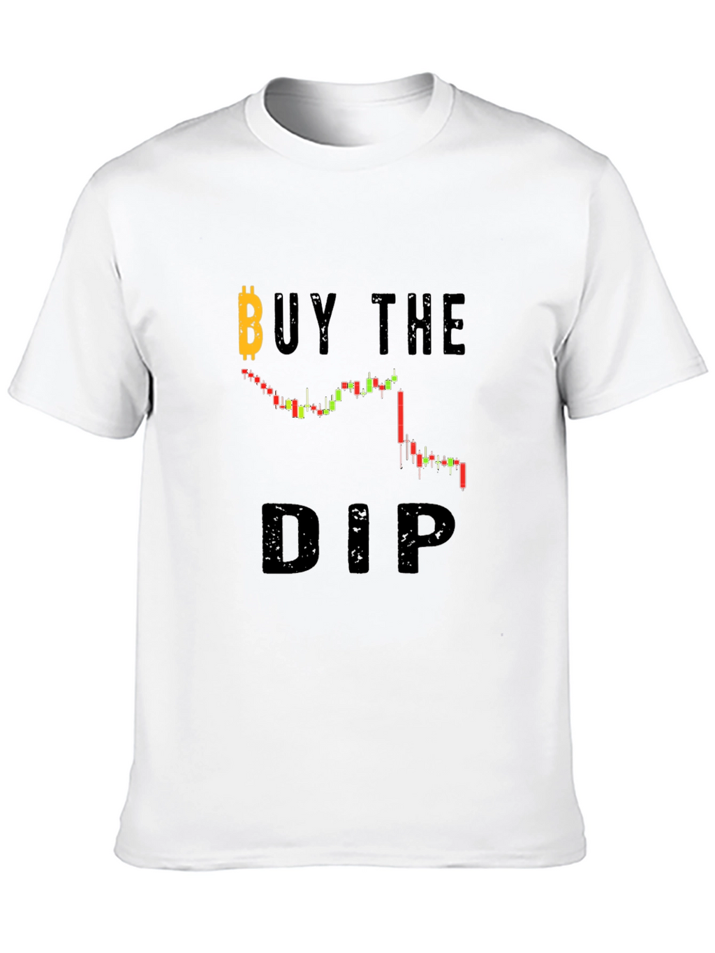 Buy The Dip Bitcoin Graphic T-Shirt