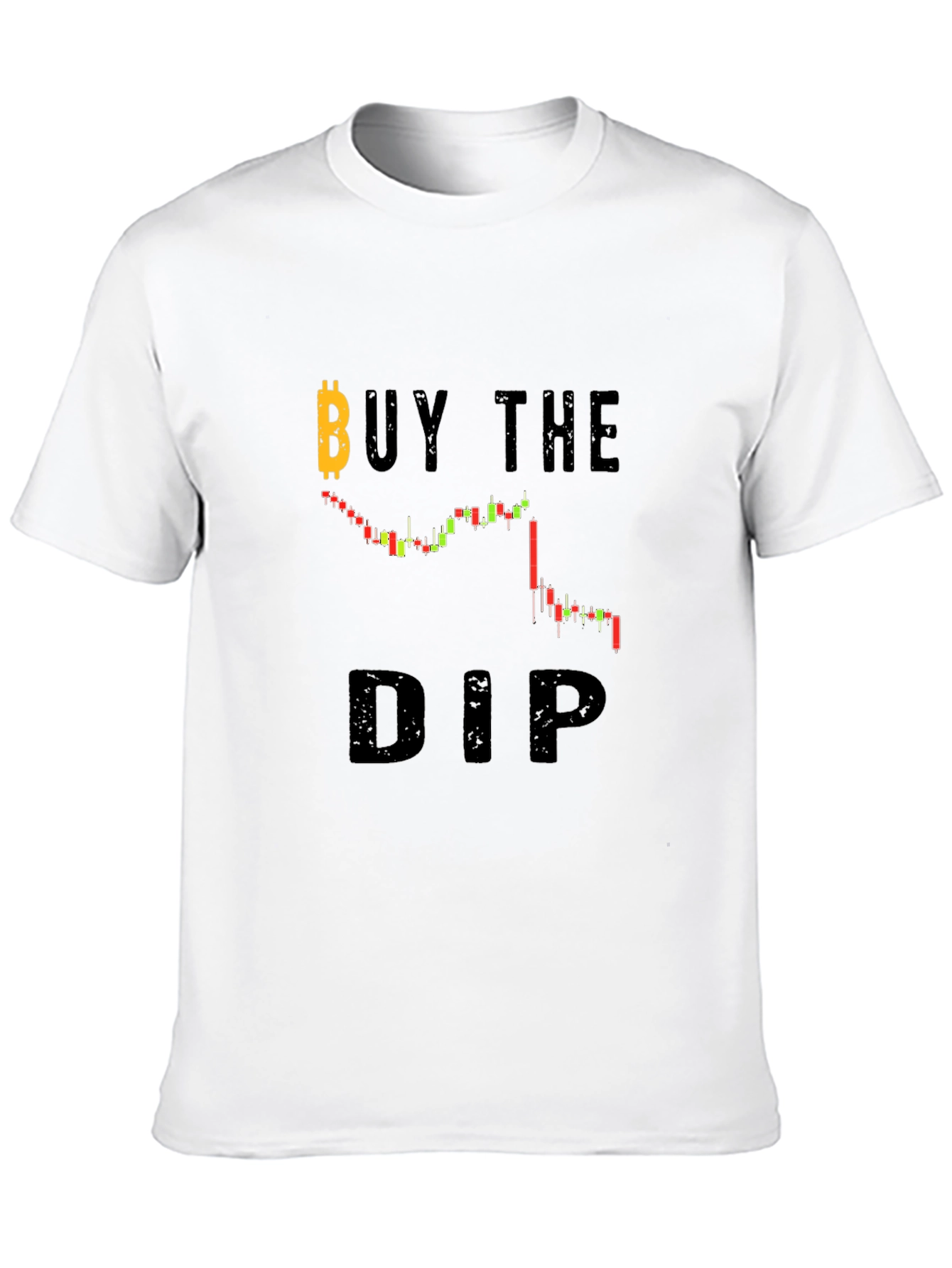 Buy The Dip Bitcoin Graphic T-Shirt