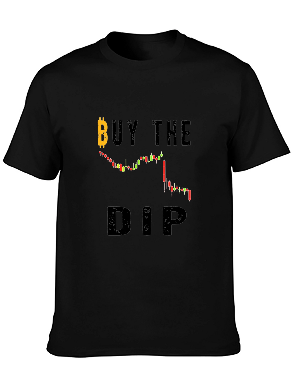 Buy The Dip Bitcoin Graphic T-Shirt