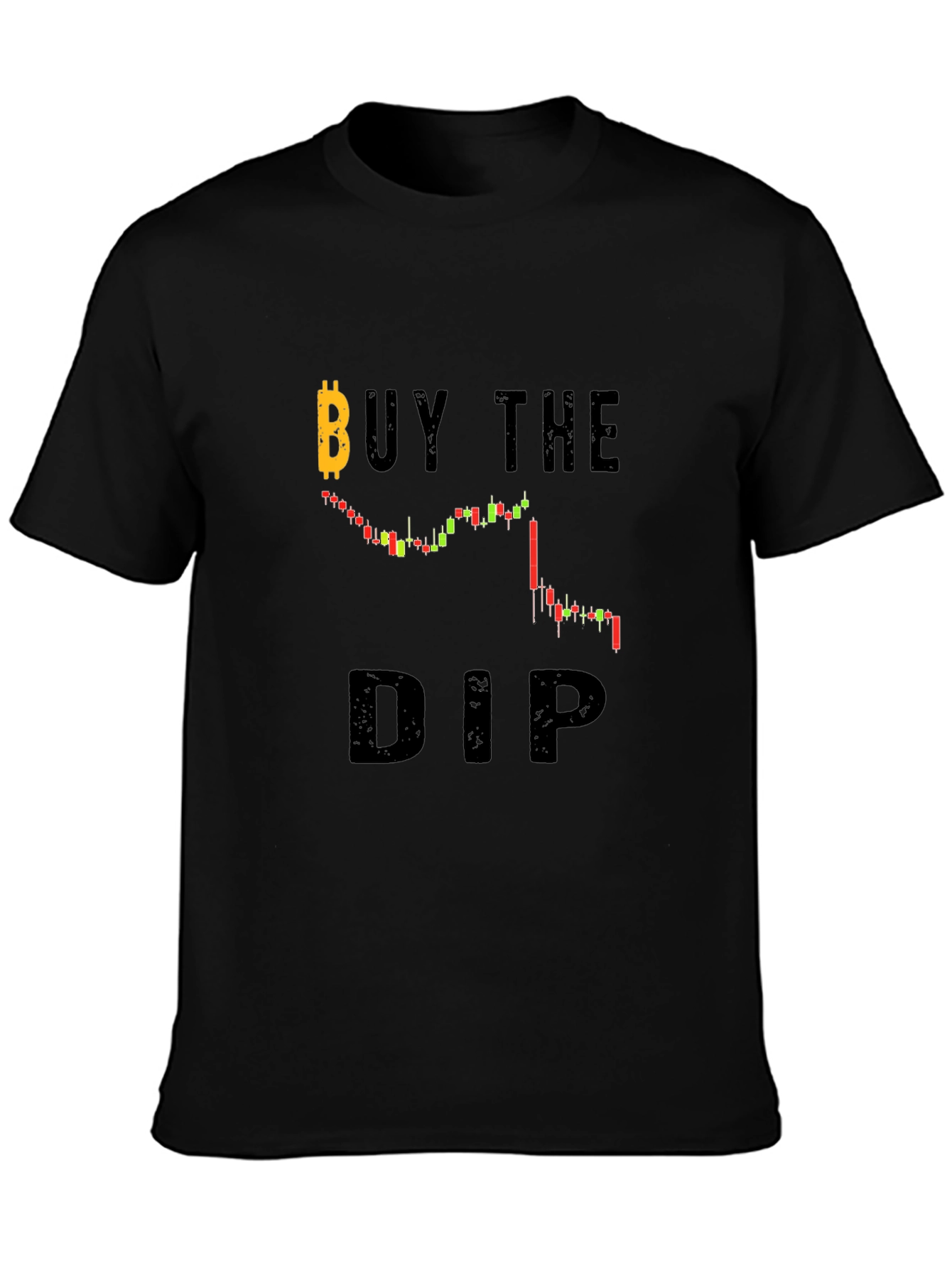 Buy The Dip Bitcoin Graphic T-Shirt