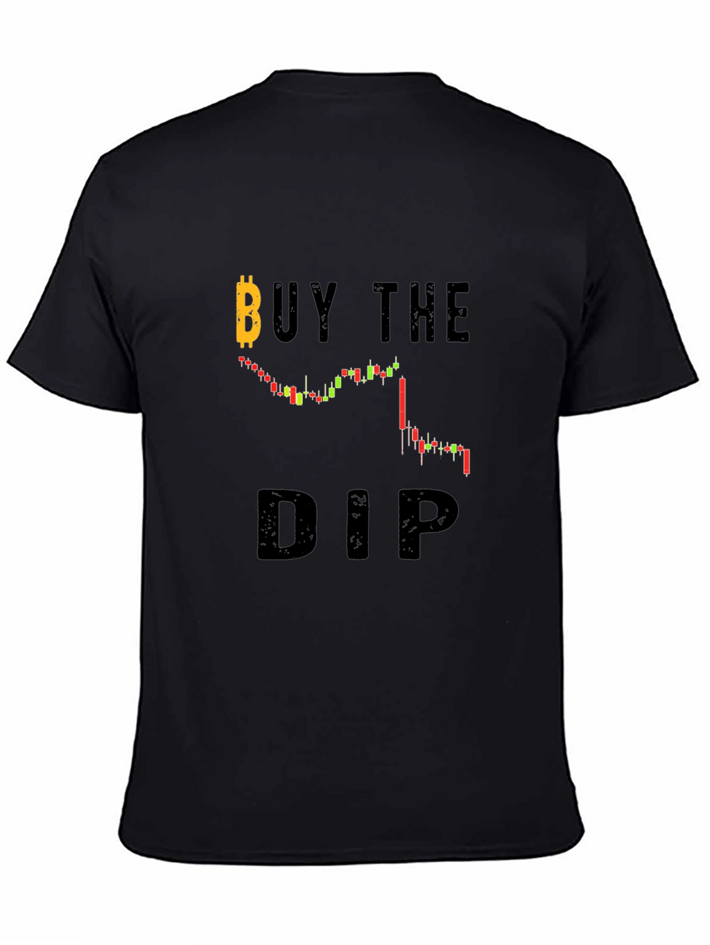 Buy The Dip Bitcoin Graphic T-Shirt